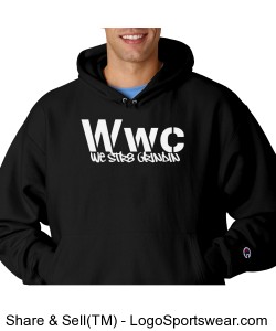 Champion Reverse Weave Hooded Sweatshirt Design Zoom